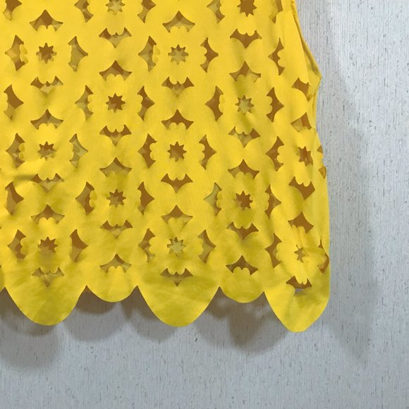 Cut Out Top Yellow Juniors XL - Picture 4 of 8